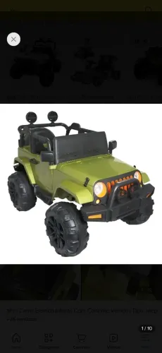 Carro infantil elétrico com controle