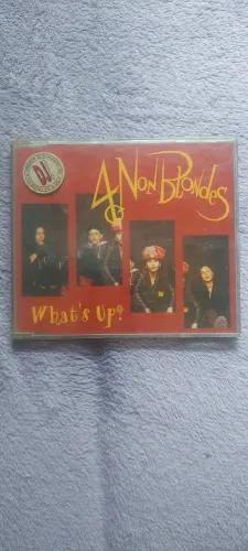 CD grupo 4 Non Blondes "What's Up" single importado Made in France.