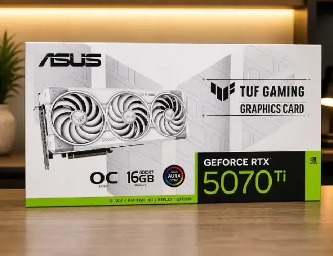 Placa de Video ASUS TUF Gaming OC 12GB GeForce GDDR7 - TUF-RTX5070-O12G-GAMING