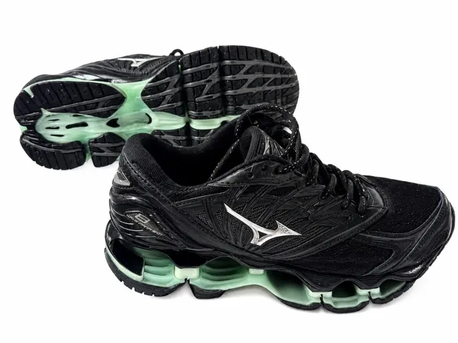 Tênis Mizuno Wave Prophecy 8 Preto - Pouco Usado