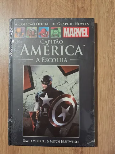 Livro Capitão América A escolha