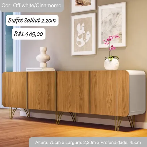Buffet Salluti 2.20m