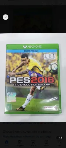 Jogo PES 2018 Xbox one,em ótimo estado.