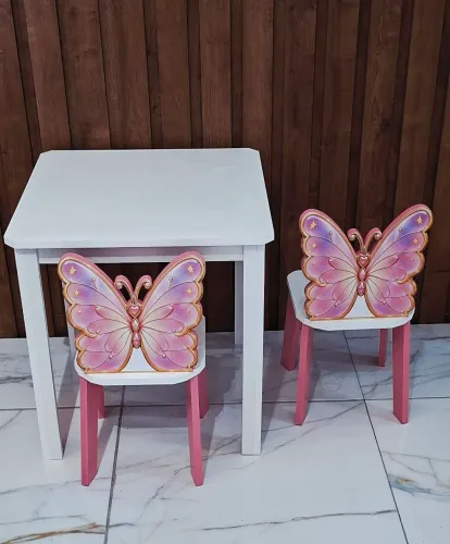 Mesa e cadeira infantil