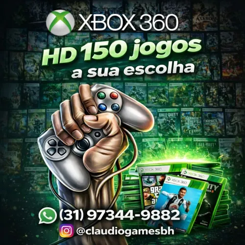 1TB JOGOS XBOX 360