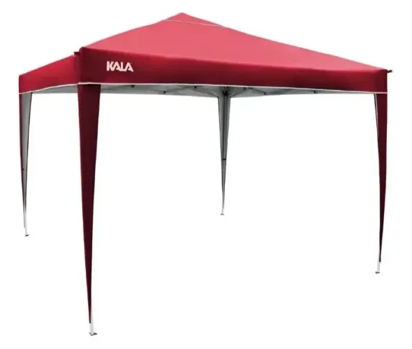 Tenda gazebo dobrável 3x3 kala de alumínio na caixa nunca usada 