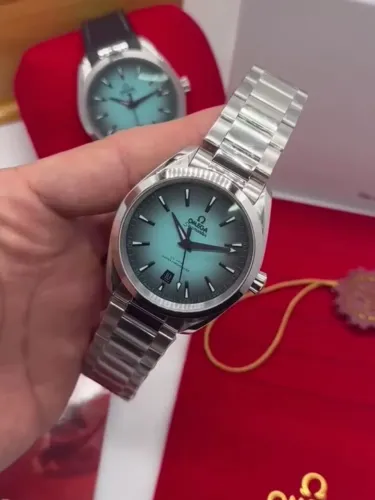 Relógio Estilo Omega Seamaster Aqua Terra Automático