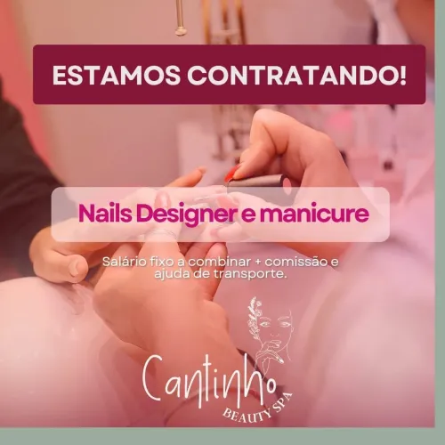 *Vaga para Nail Designer*