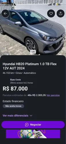 Hyundai HB20S Comfort Plus 1.0 Flex 12V Mec. 2025