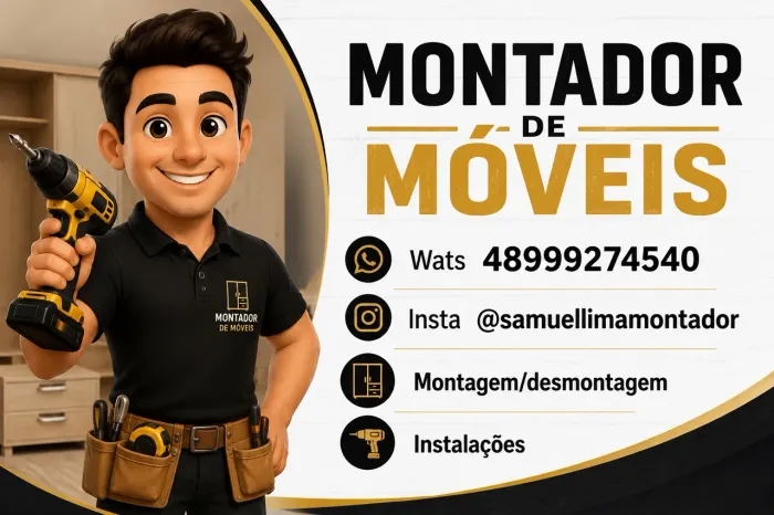MONTADOR E INSTALAÇÕES