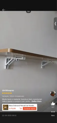 MESA DO DOBRÁVEL NOVA