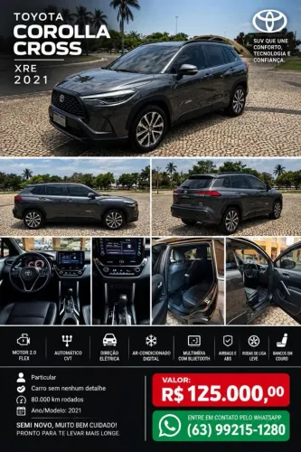 Toyota Corolla Cross XRE 2.0 16V Flex AUT 2022