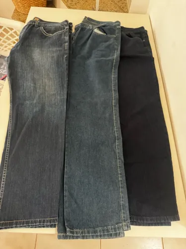 3 calças jeans masculina 52