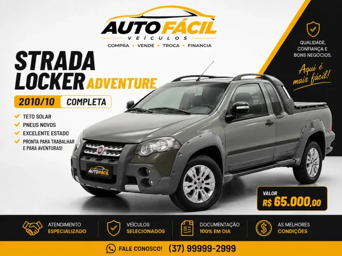 Fiat Strada Adventure1.8/ 1.8 Locker Flex CD 2010