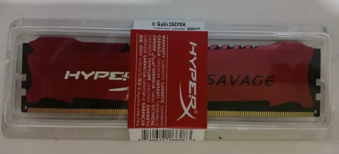 Memória HyperX Savage DDR4 de 4GB (288-pin DIMM)