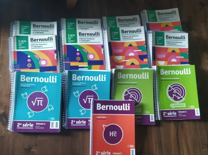 Coleção Bernoulli segundo ano nova