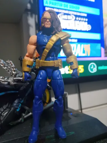 Ciclope age of apocalipse Marvel legends cyclops aoa Apocalypse hasbro boneco figura