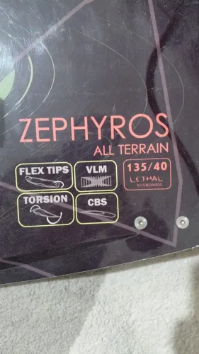 Prancha de kite bidirecional Lethal Zephyros 135x40