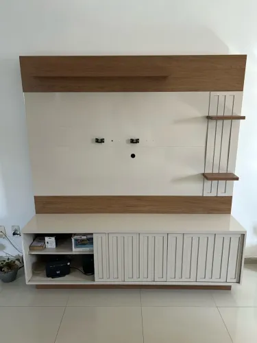 Rack com painel 