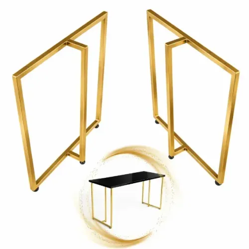2 Pés De Mesa 75x48 Industrial