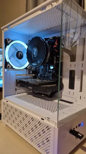 PC novo, i5, GTX 1050, Ssd 240GB, 8GB, com garantia e brindes!
