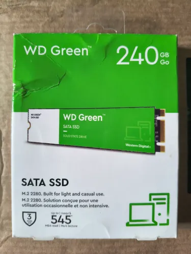 Ssd 240gb M.2 Sata Western Digital Wds240g3g0b