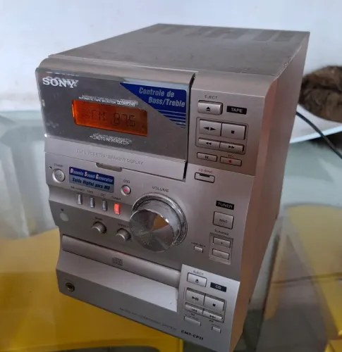 CENTRAL MICRO HI FI SYSTEM SONY CMT-CP11 | 70W | FAVOR LER DESCRIÇÃO DO ANÚNCIO :) 