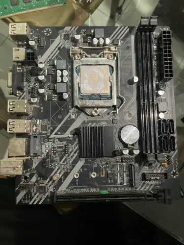 Placa mãe H61 DDR3 + processador intel 3570k