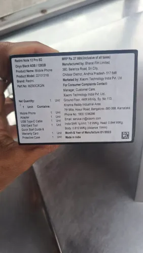 Redmi note 12 pro