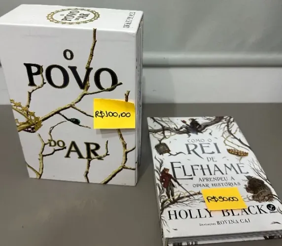 Box O Povo do Ar ? Holly Black + Livro Como o Rei de Elfhame Aprendeu a Odiar Histórias