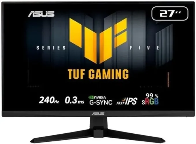 Monitor Gamer ASUS TUF 27" Full HD 240Hz Fast IPS VG279QM5A