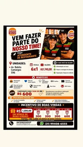 venha fazer parte do nosso Time