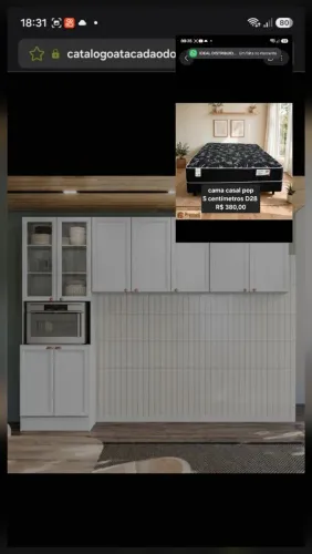 COZINHA POLIMAN COMPACTA UNNA BRANCO