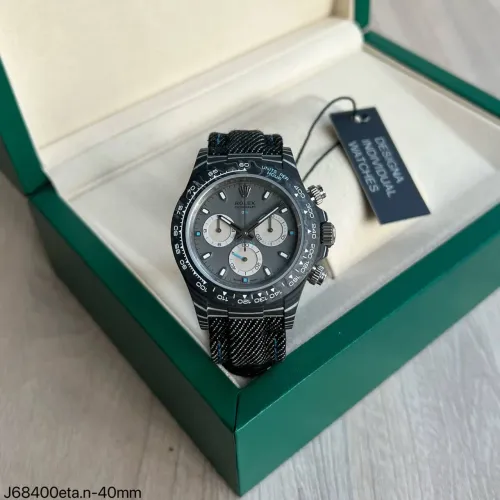 Relógio Rolex Daytona Diw Preto/ Azul - ETA S/c