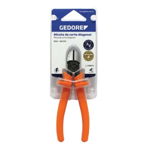 Alicate corte diagonal 6" Gedore