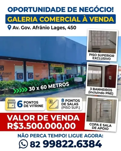 Oportunidade - Galeria a venda.
