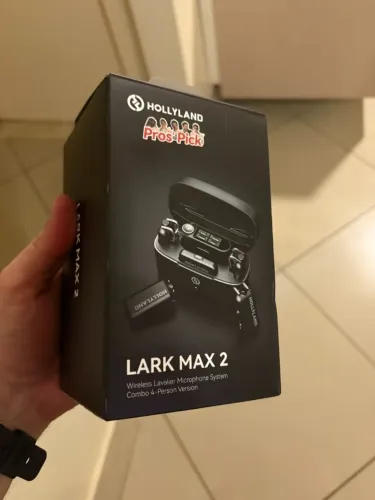 Microfone Hollyland Lark Max 2 Combo 4 Pessoas