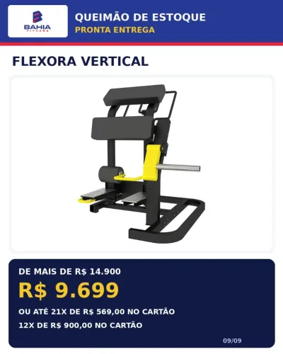 Equipamentos de academia. PRONTA ENTREGA.