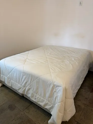 Cama Box com Colchão Casal/Queen