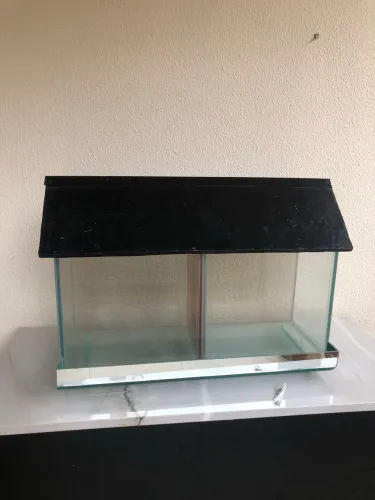 Aquário Profissional 40L (Novo) - Vidro Temperado modelo moderno