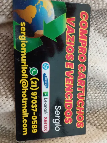 Compramos seus cartuchos cheios , oki,Samsung, xerox Lexmark, Hp entre outros