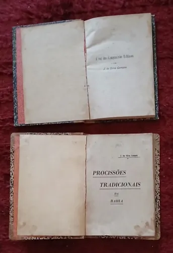 LIVROS/ PROCISSOES TRADICIONAIS DA BAHIA/ A VOZ DOS CAMPANARIOS BAHIANOS.