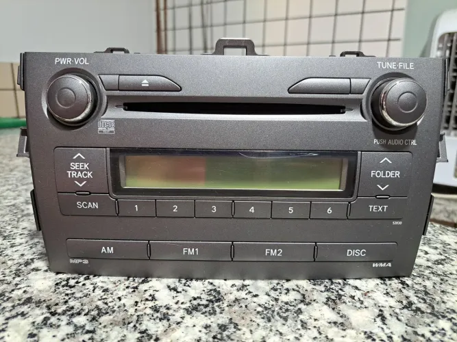 Rádio som original toyota corolla 09 a 14