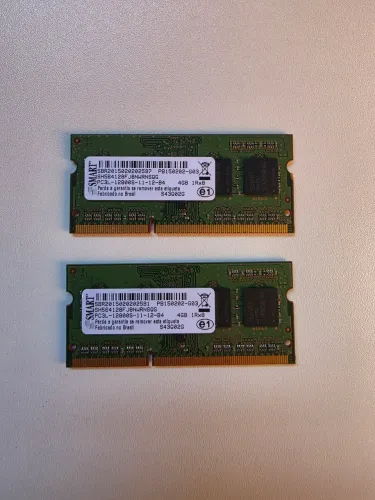 Memória ram DDR3L 1600mhz PAR