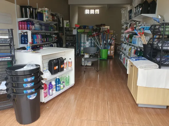 Loja de produtos de limpeza 