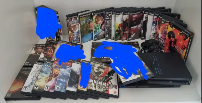 Playstation 2 Fat com 23 jogos originais