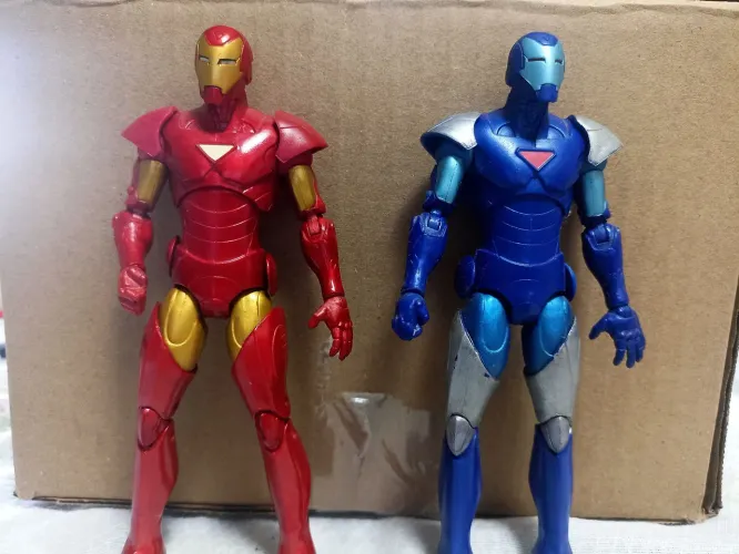Bonecos Marvel Legends Iron Man Hasbro!