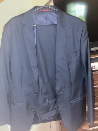 Terno ZAK n 48 Slim Azul Noite - 6 meses de pouco uso