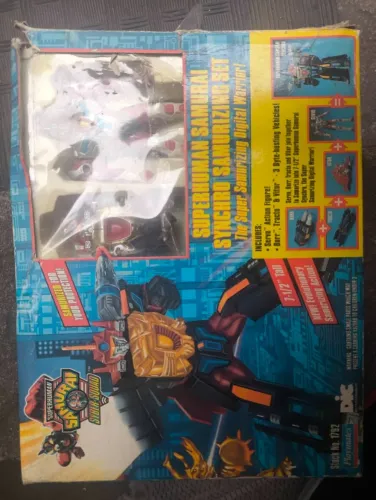 Brinquedo super human samurai completo