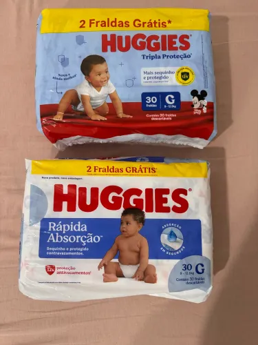 Fralda Huggies G